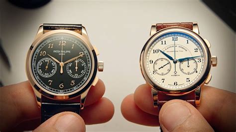 patek chronograph vs lange.